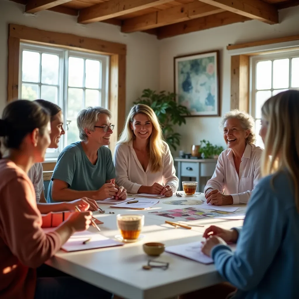 Modern green background